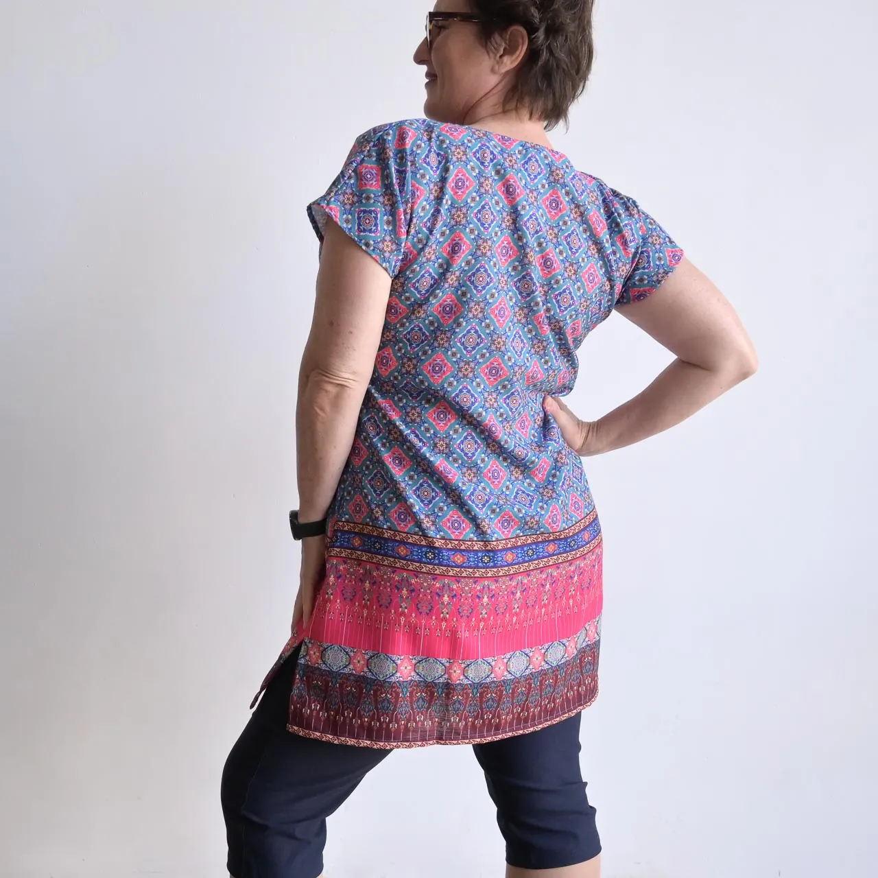 Sari Tunic Dress - Mai Thai Print