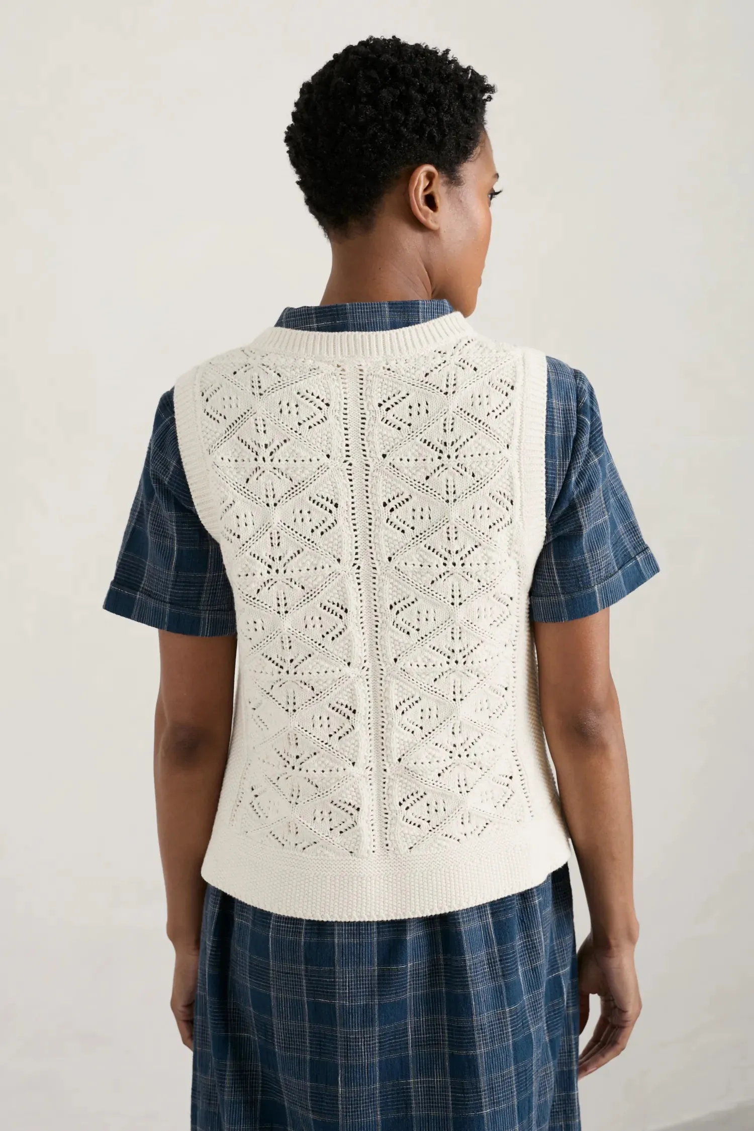 Seasalt Doe Path Vest - Chalk