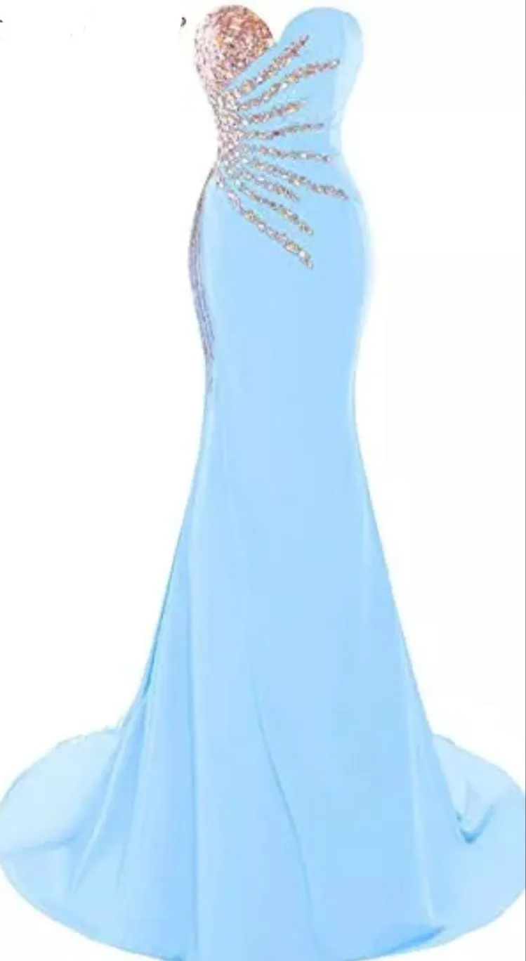 Sequin Mermaid Evening /prom Gown