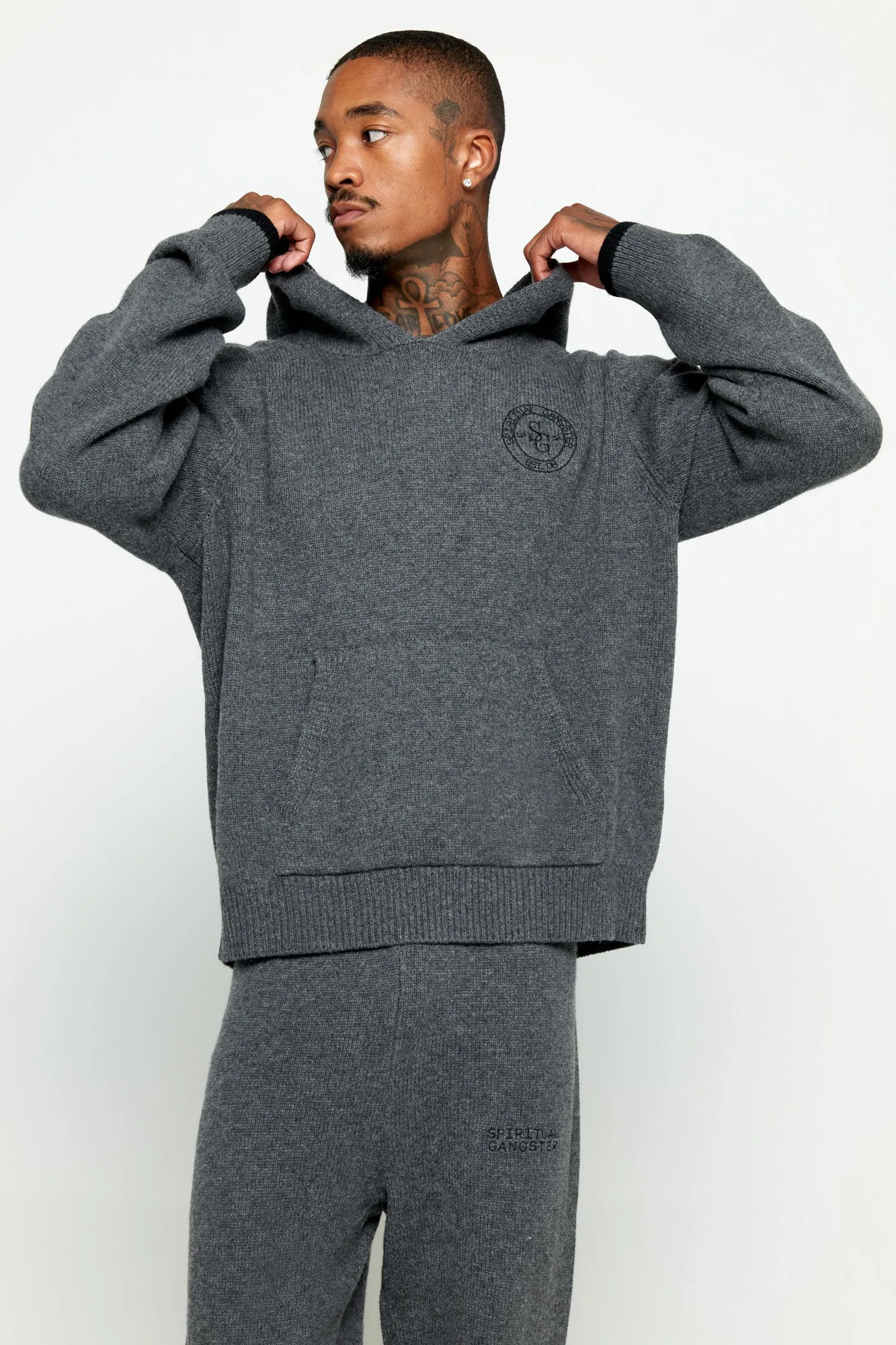 SG Tahoe Men's Cashmere Wool Hoodie