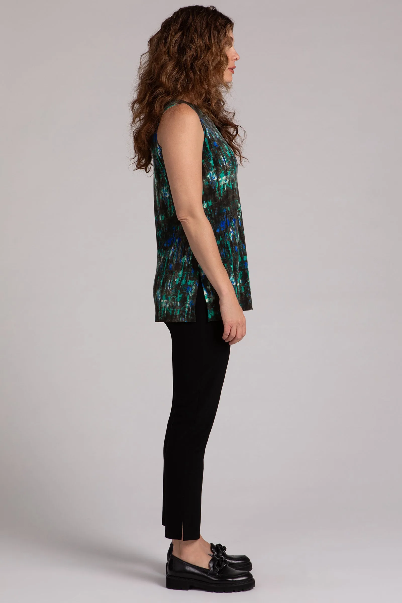 Sleeveless Nu Ideal Tunic | Camo Forest