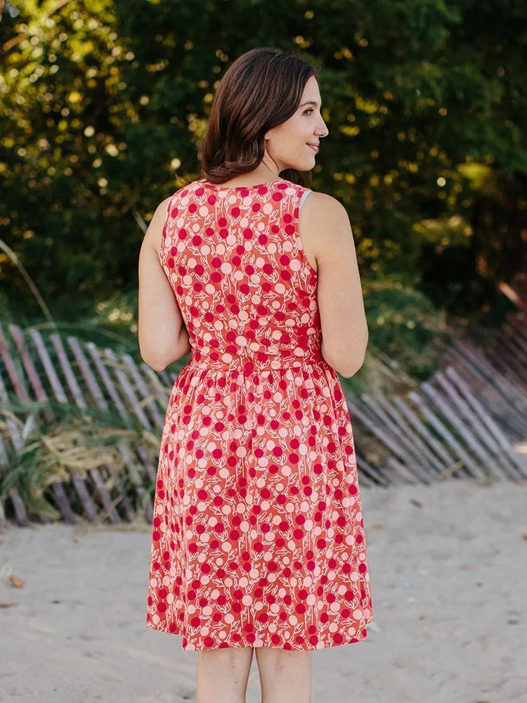 Summer Sonnet Dress - Peach