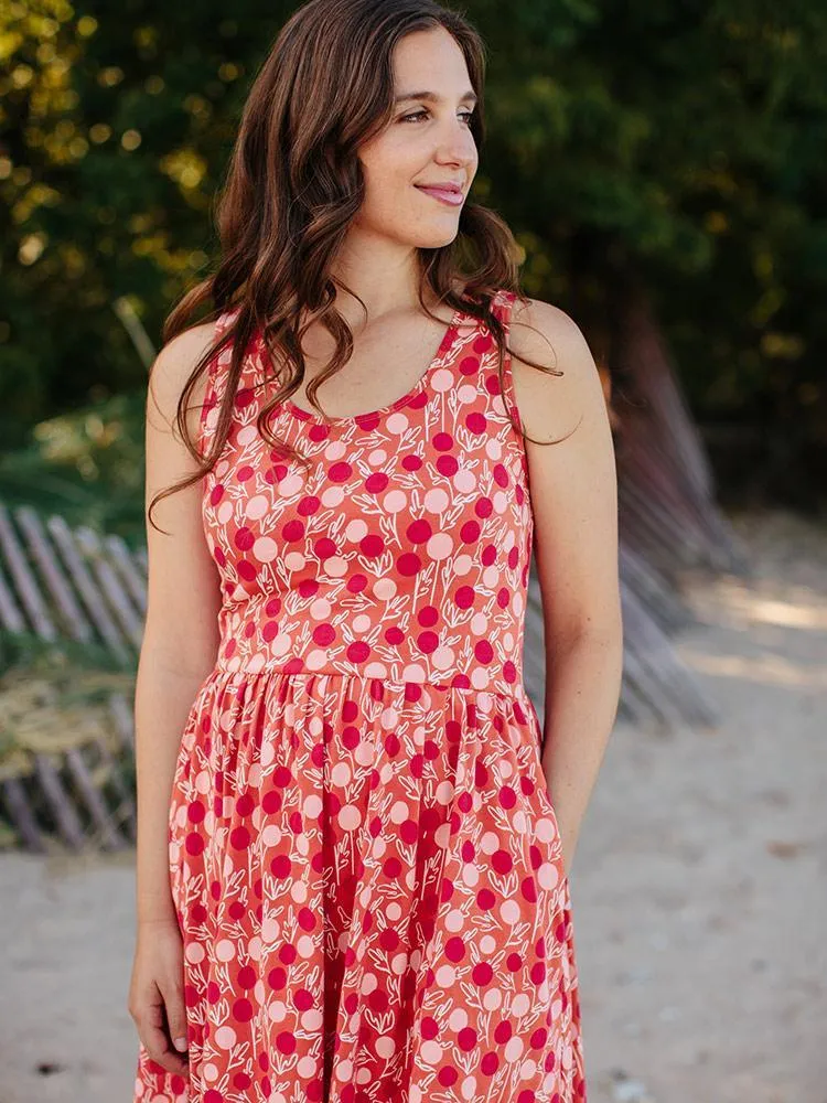 Summer Sonnet Dress - Peach