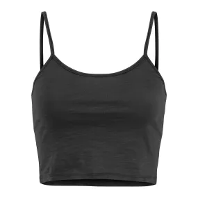 Tegan Cotton Cami Tank - Black