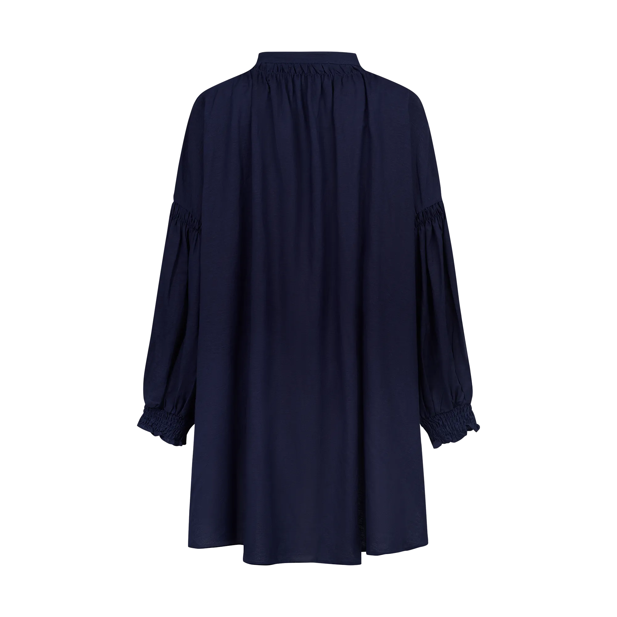 THE STROMBUS BANDED TUNIC-NAVY