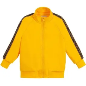 Unisex Yellow Zip Up Jacket