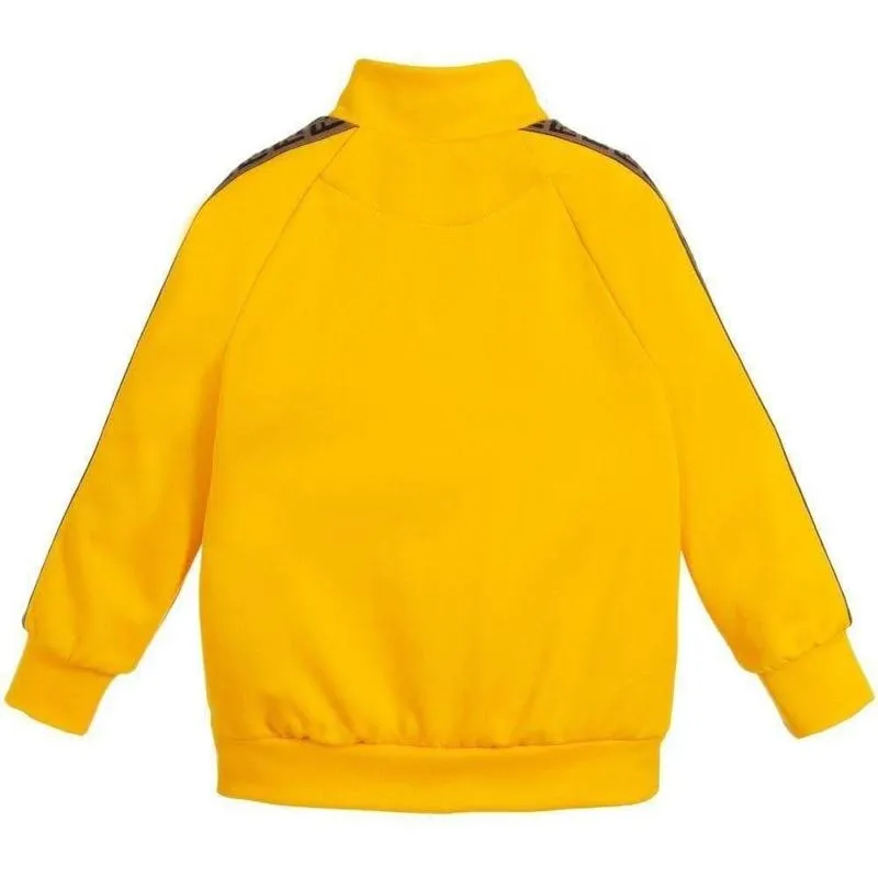 Unisex Yellow Zip Up Jacket