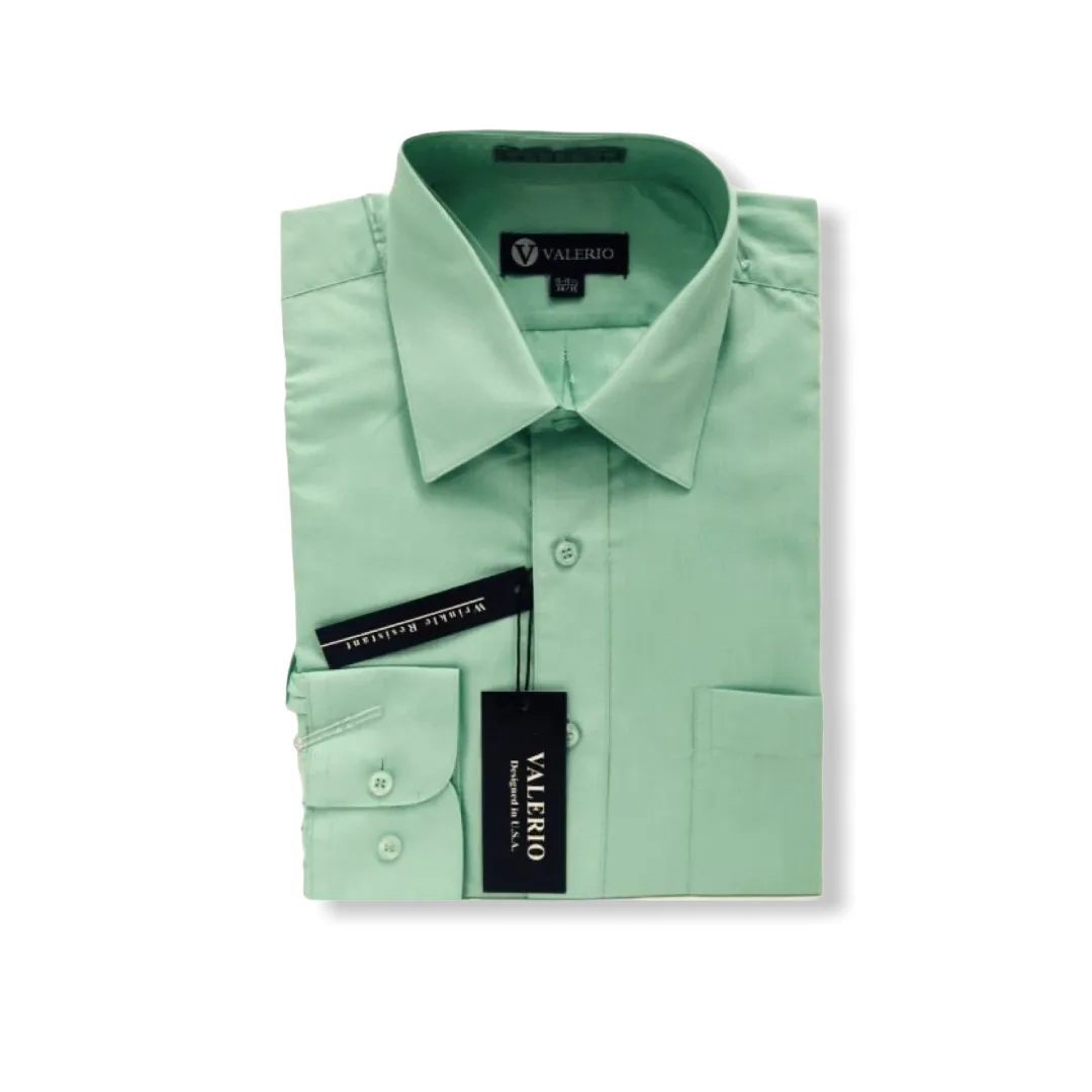 Valerio Aqua Dress Shirt (NEW)