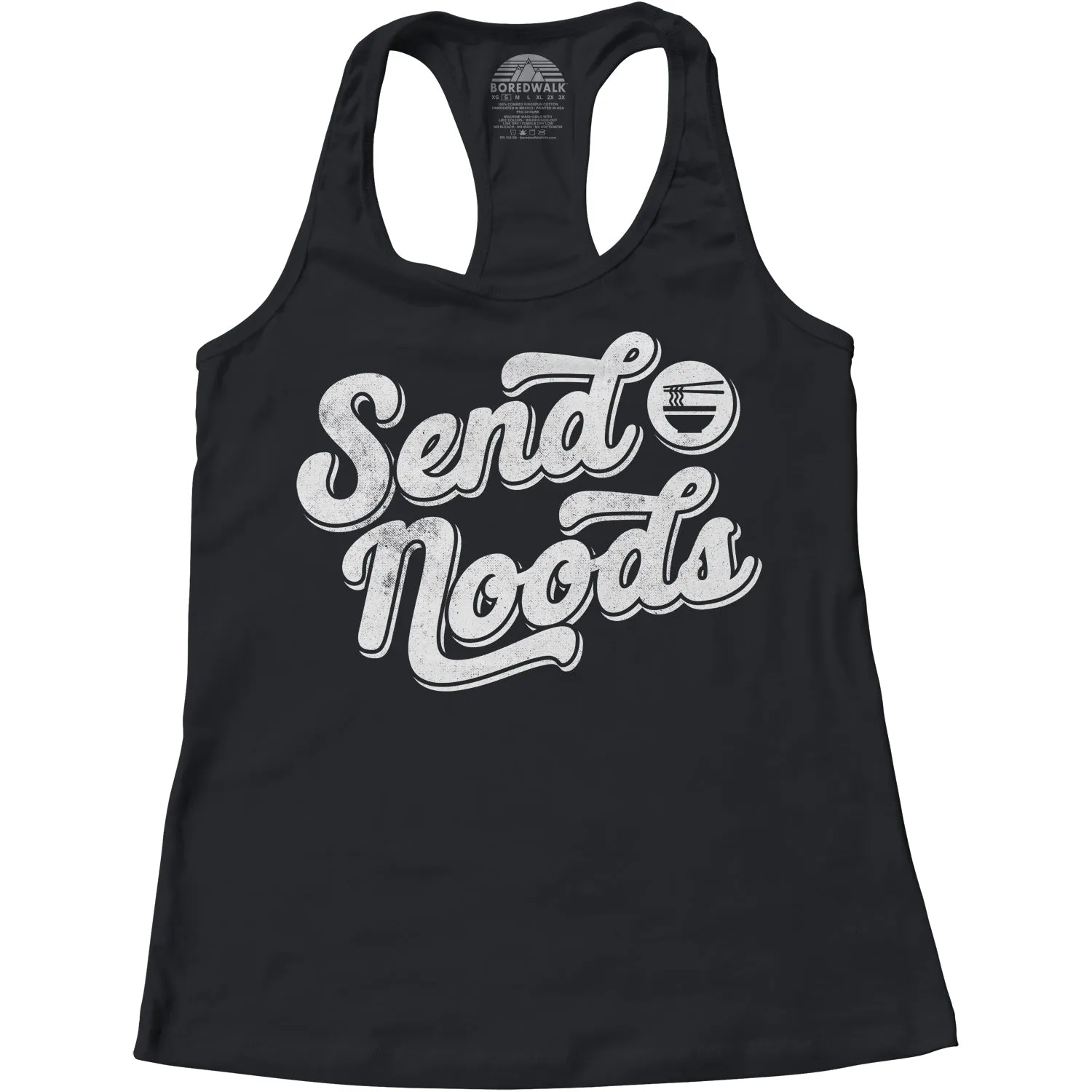 Women's Send Noods Racerback Tank Top